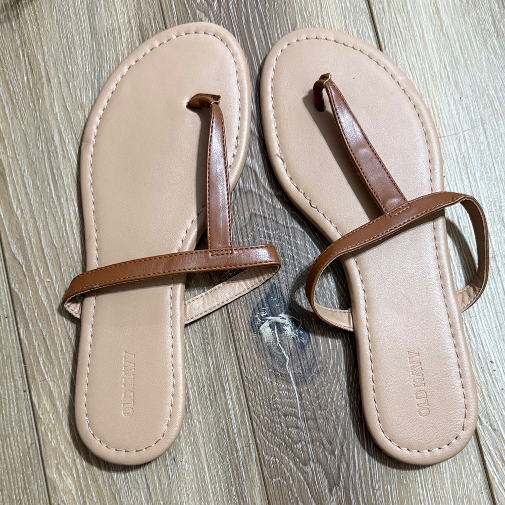 Old Navy Women's Brown Strappy Sandals